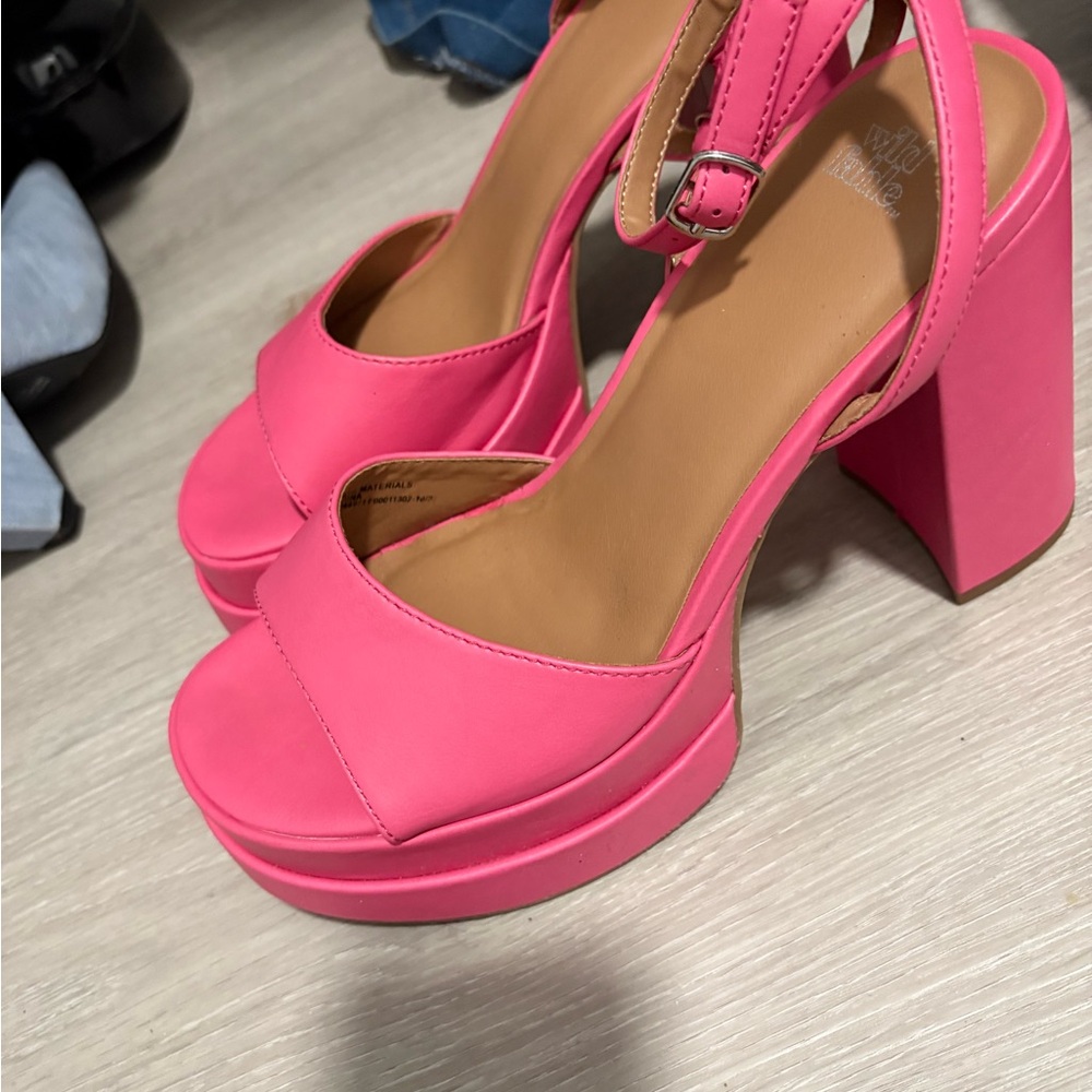 Target Pink Platform Sandals